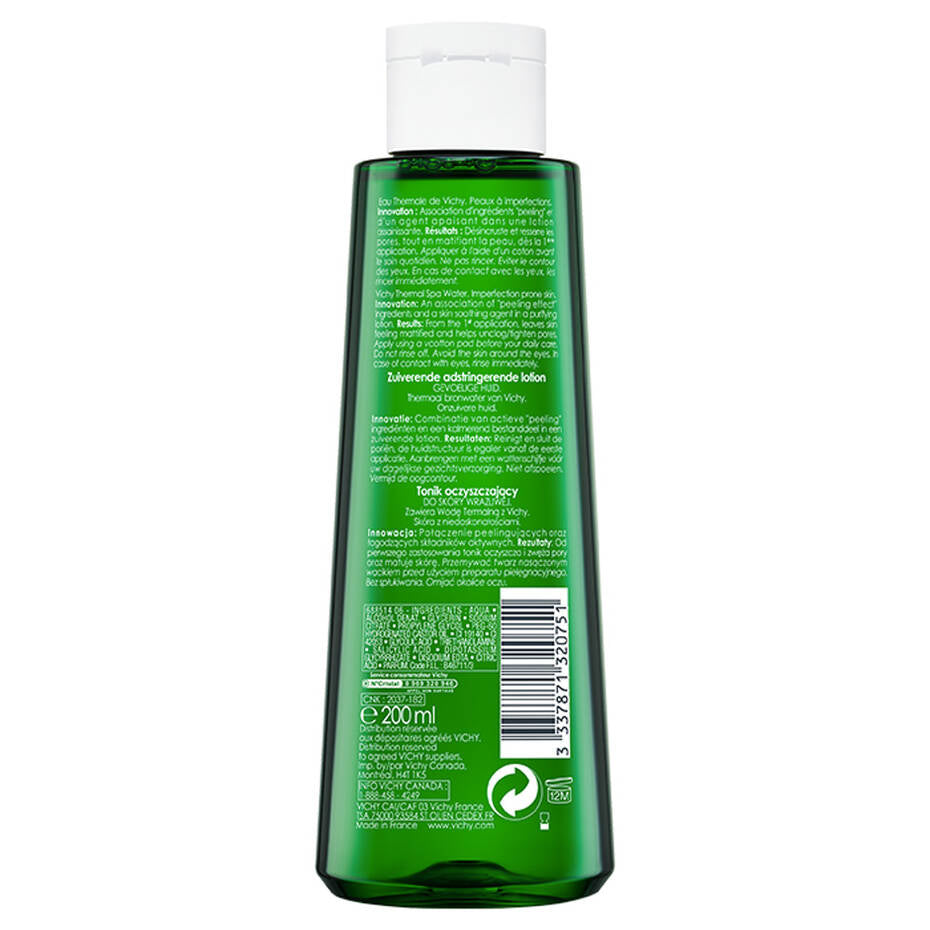 VICHY Normaderm Purifying Astringent Toning Lotion 200ml