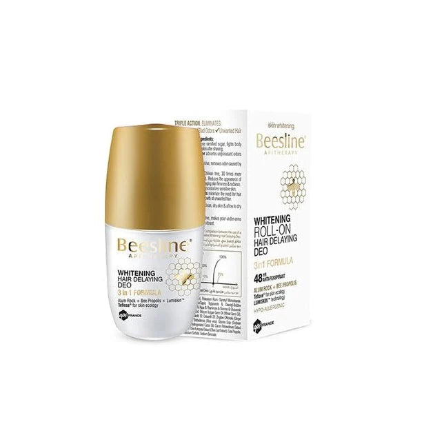 Beesline Whitening Roll-On Deodorant Hair delaying 48H