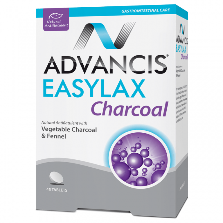 Advancis Easylax charcoal 45tabs