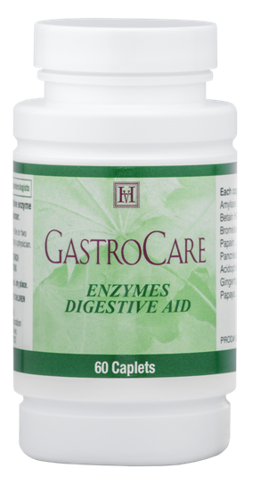 GastroCare enzymes digestive aid 60caps