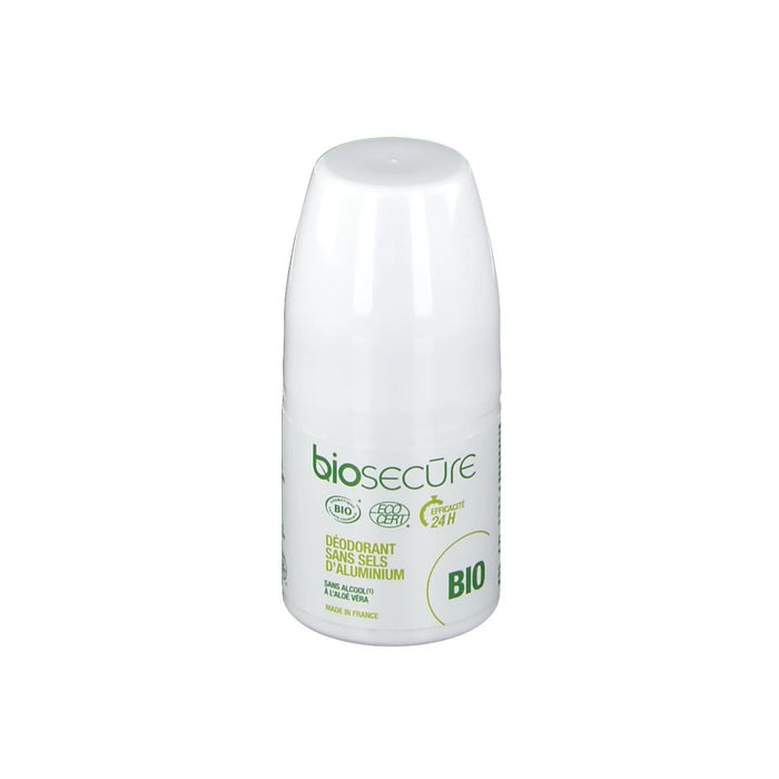 Biosecure déodorant sans sels d'aluminum roll on