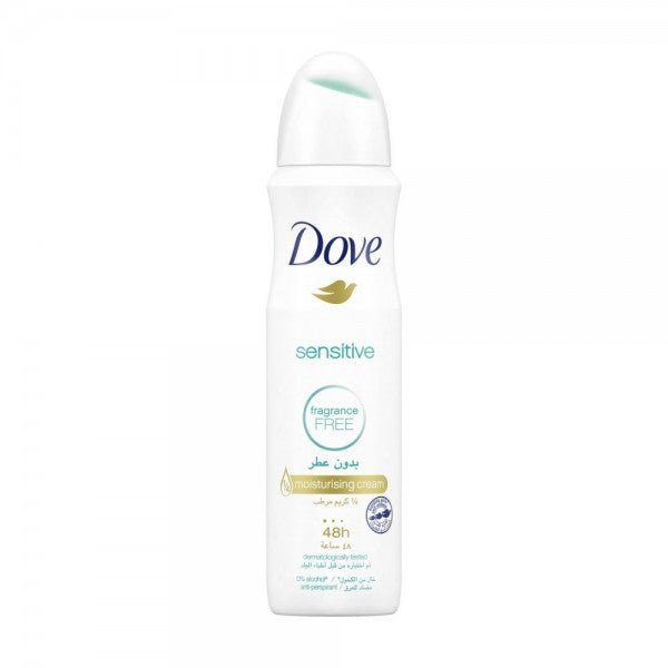 Dove sensitive fragrance free 48h