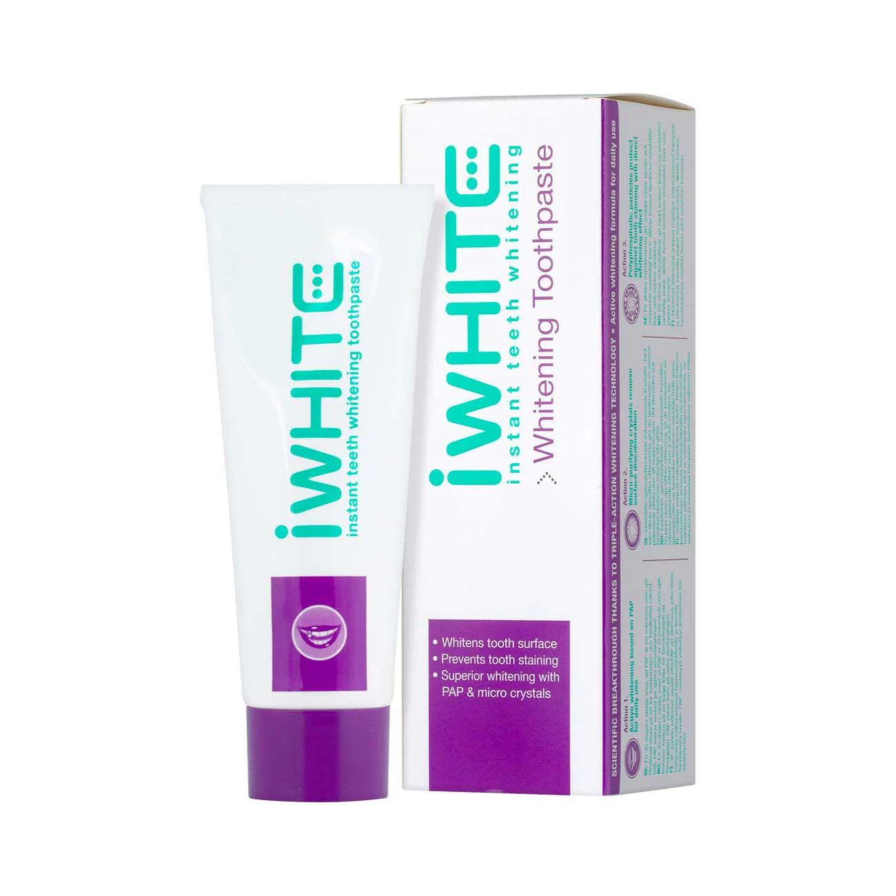 iWHITE Whitneing toothpaste