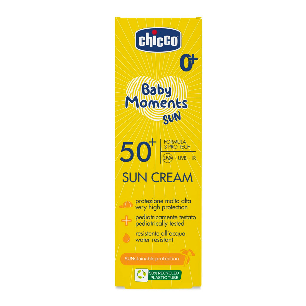CHICCO Baby Moments SUN CREAM SPF50+ 75ml