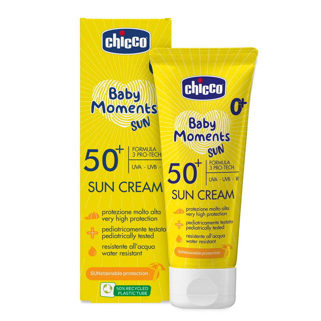 CHICCO Baby Moments SUN CREAM SPF50+ 75ml