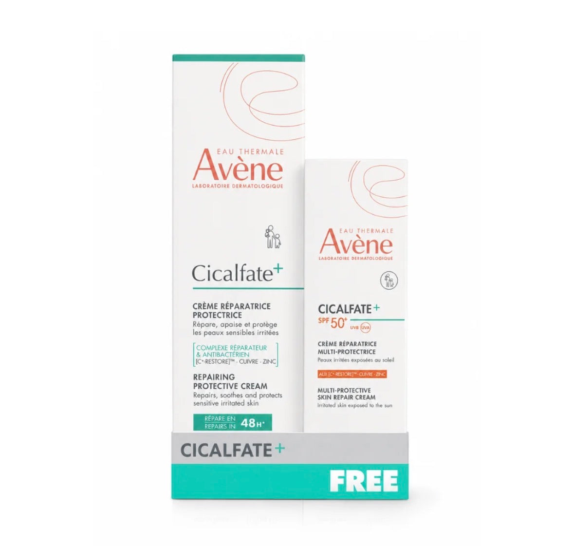 AVENE Cicalfate+ Repairing Protective Cream With Free Cicalfate Spf50