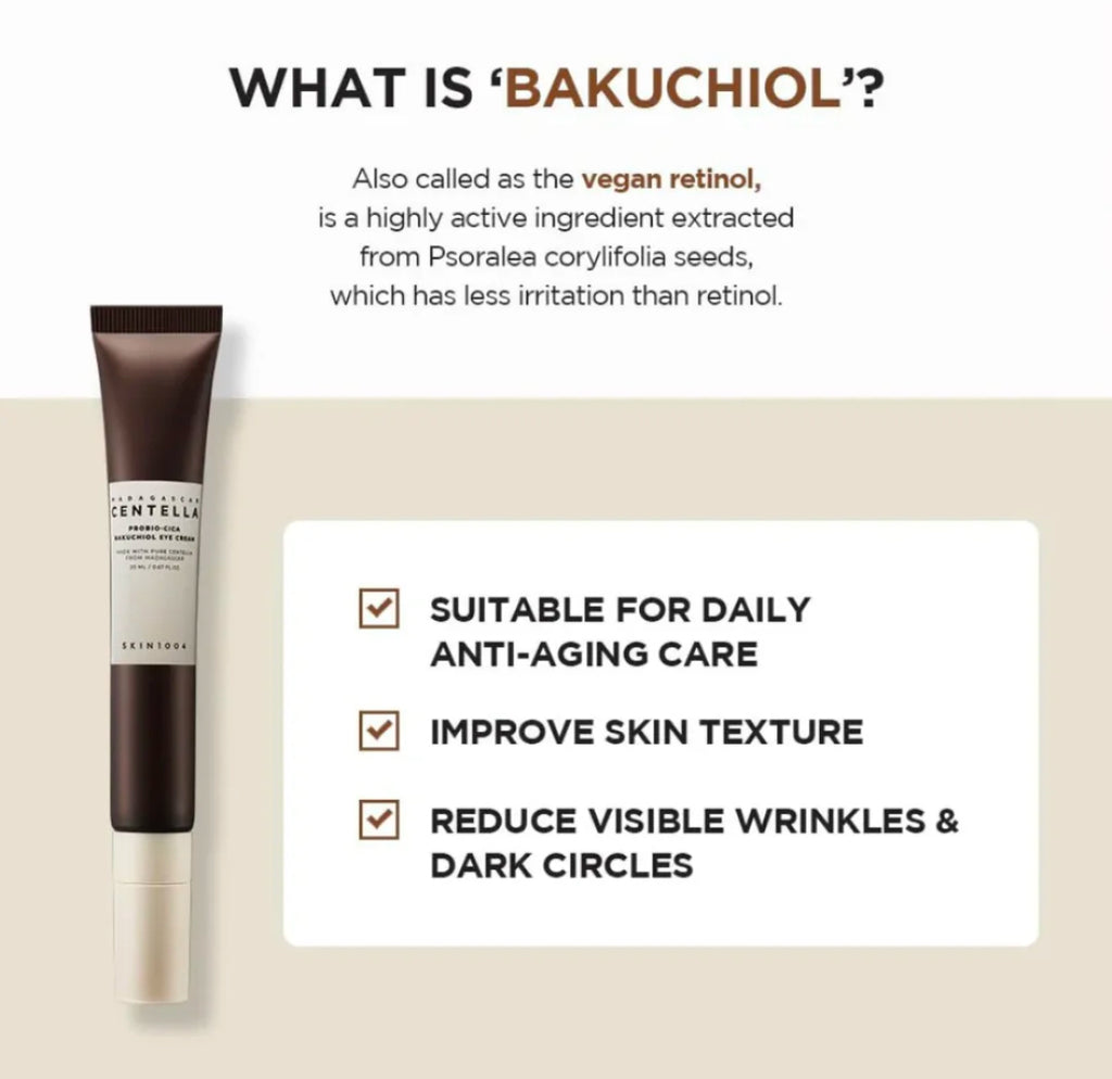 SKIN1004 Madagascar Centella Probio-Cica Bakuchiol Eye cream