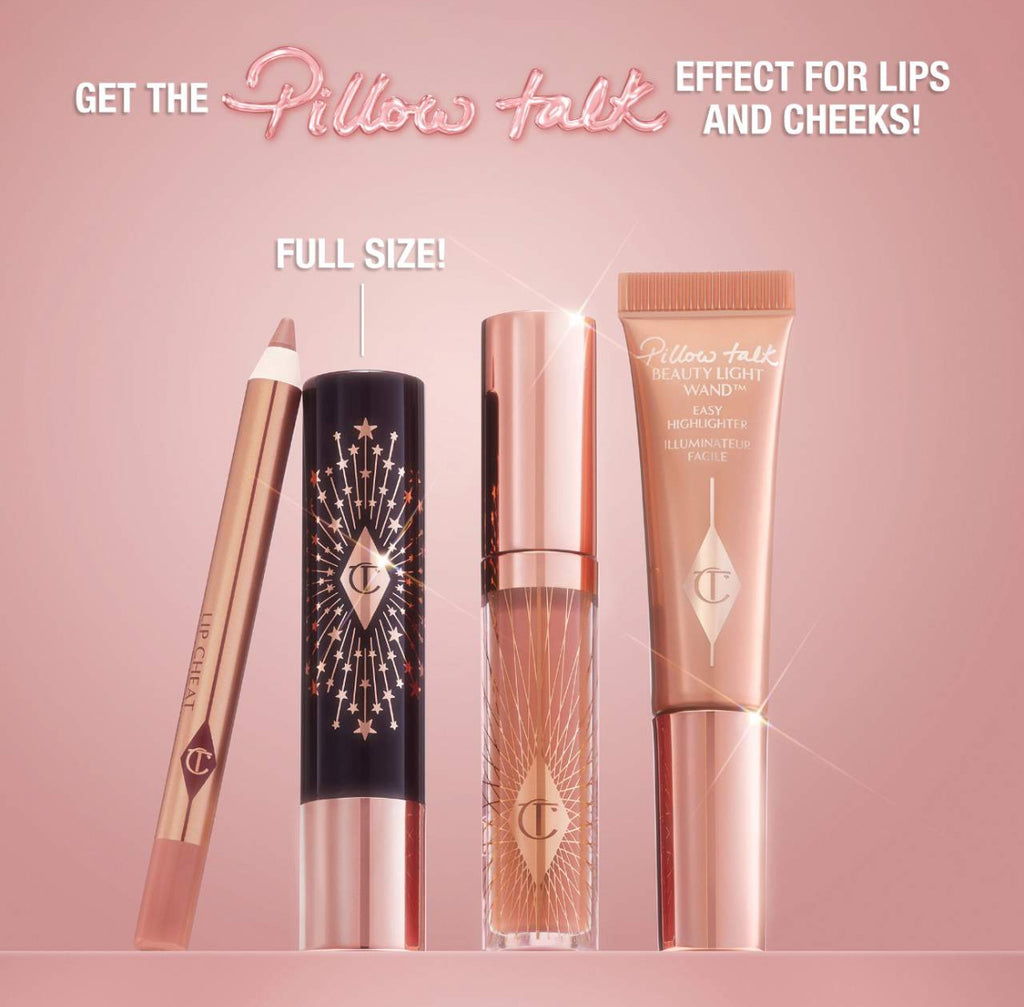 CHARLOTTE TILBURY Pillow Talk Iconic Lip and Cheek Secrets Set