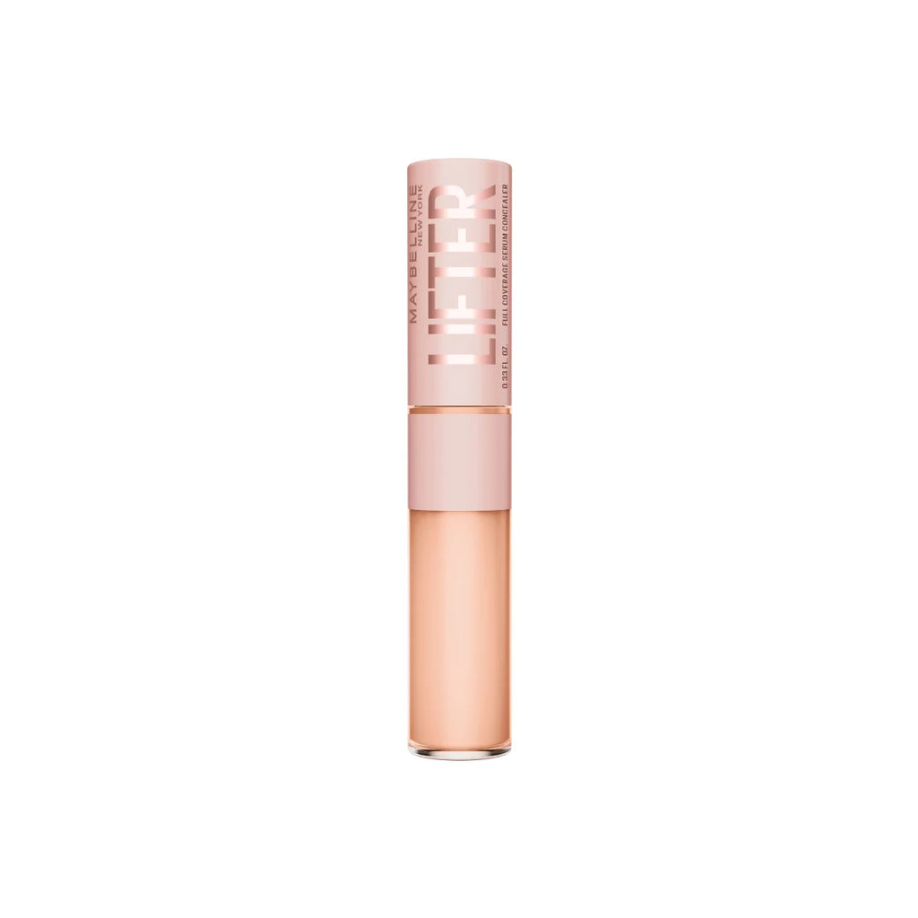 Maybelline Lifter Serum Concealer, Full Coverage, Includes 2% Peptides + Caffeine to Hydrate & Brighten Under Eyes