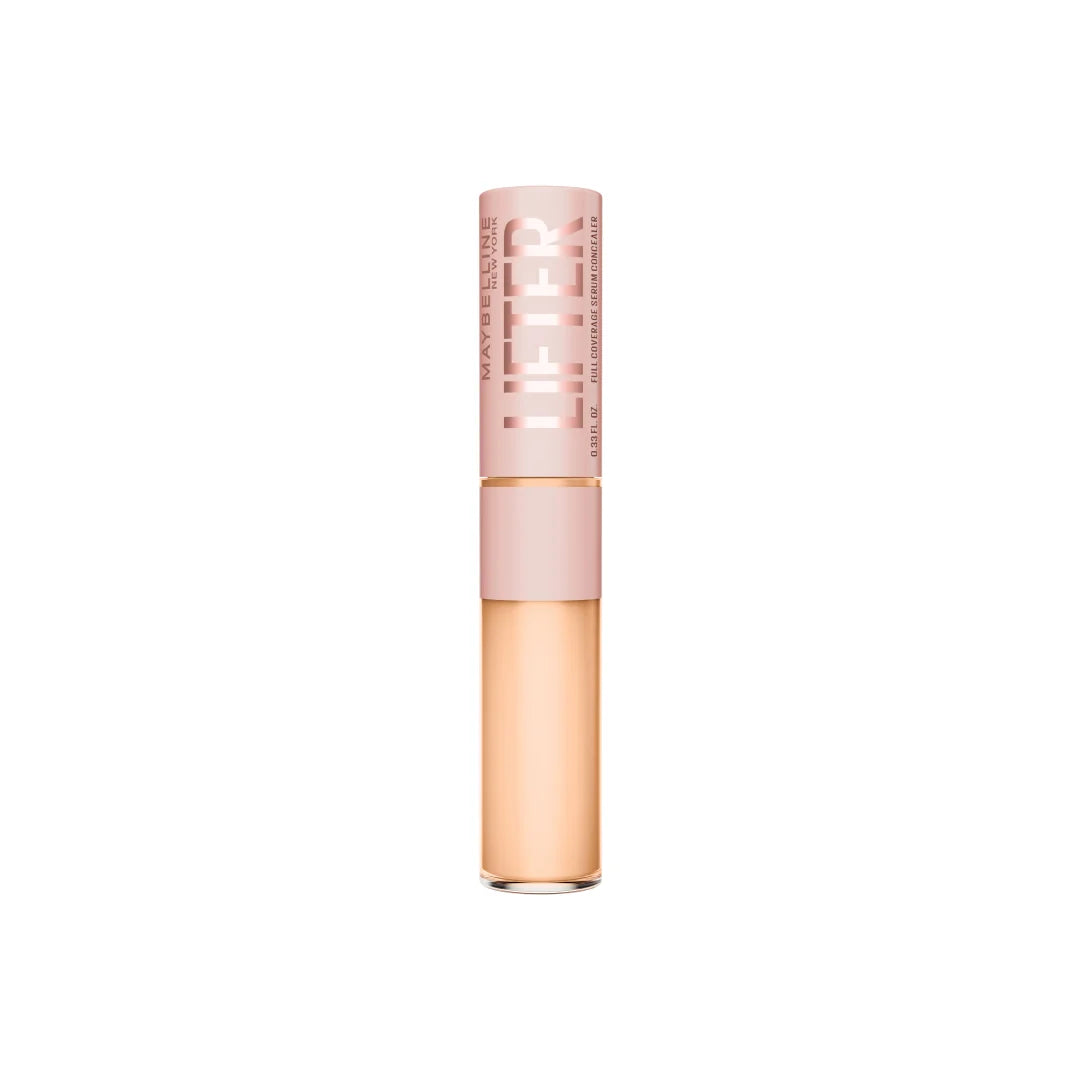 Maybelline Lifter Serum Concealer, Full Coverage, Includes 2% Peptides + Caffeine to Hydrate & Brighten Under Eyes