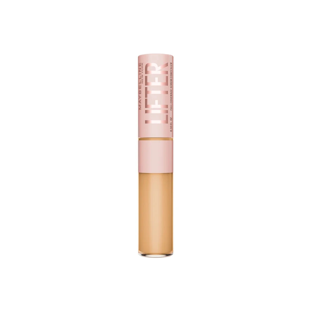Maybelline Lifter Serum Concealer, Full Coverage, Includes 2% Peptides + Caffeine to Hydrate & Brighten Under Eyes