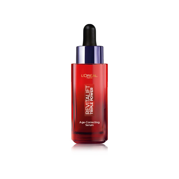 L’Oréal Paris Revitalift Triple Power Age-Correcting™ Serum with Tri-peptides, Hyaluronic Acid, and Vitamin C