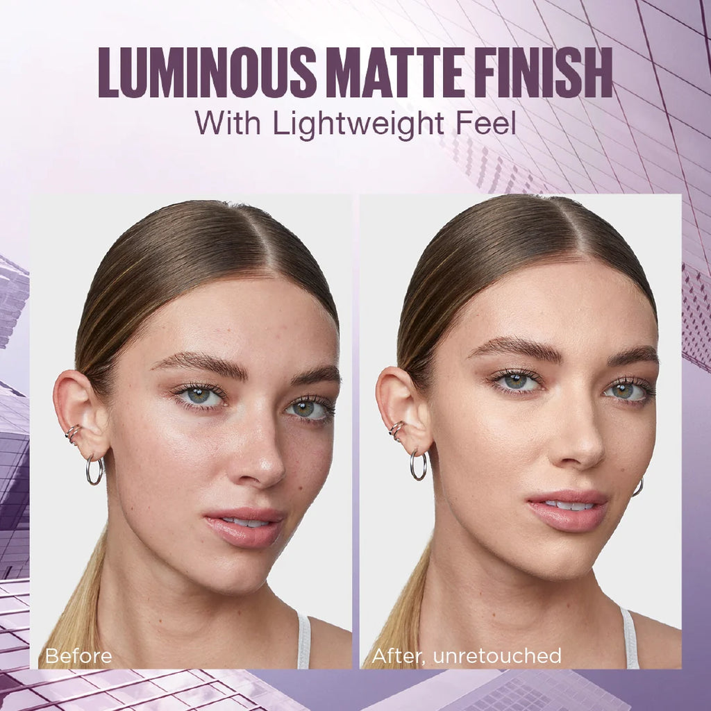 Maybelline New York Super Stay Lumi-Matte, Light As Air Foundation - 30H Longwear