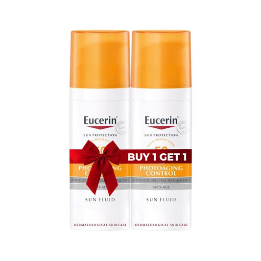 EUCERIN PhotoAging Control Sun Fluid SPF50 - BUY 1 GET 1 FREE