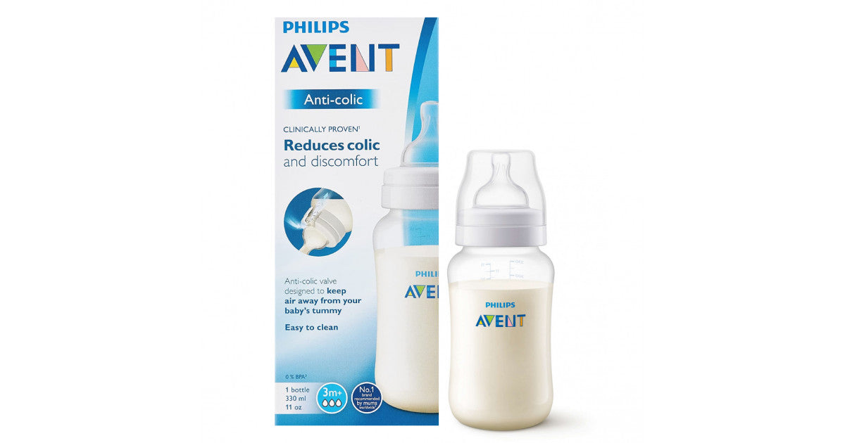 Avent anti-colic bottles 330ml 3m+