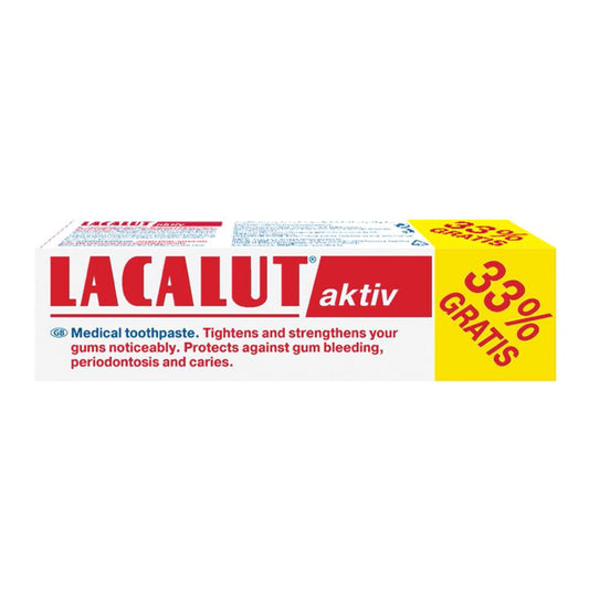 LACALUT Aktiv Toothpaste 100ml + 33%