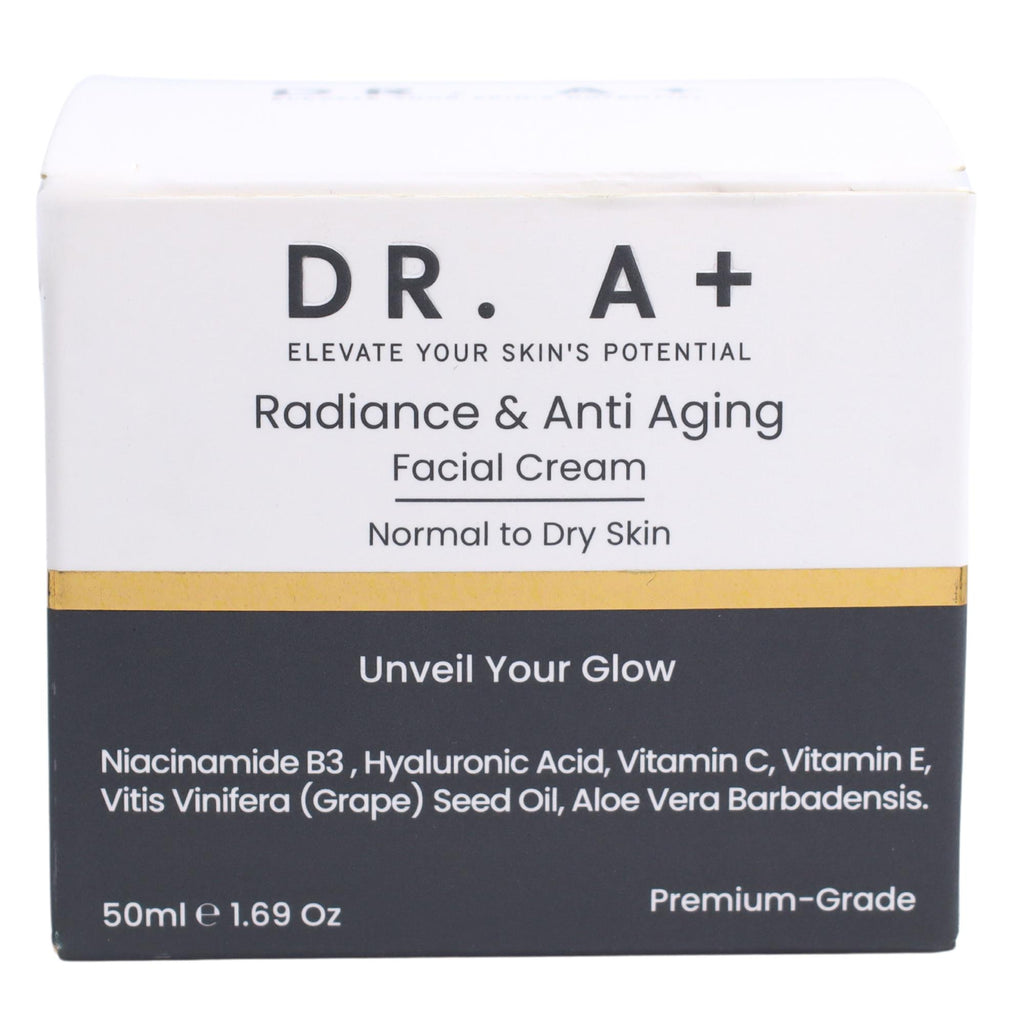DR A+ Radiance & Anti-Aging Cream - Normal to Dry Skin - for Luminosity Boost