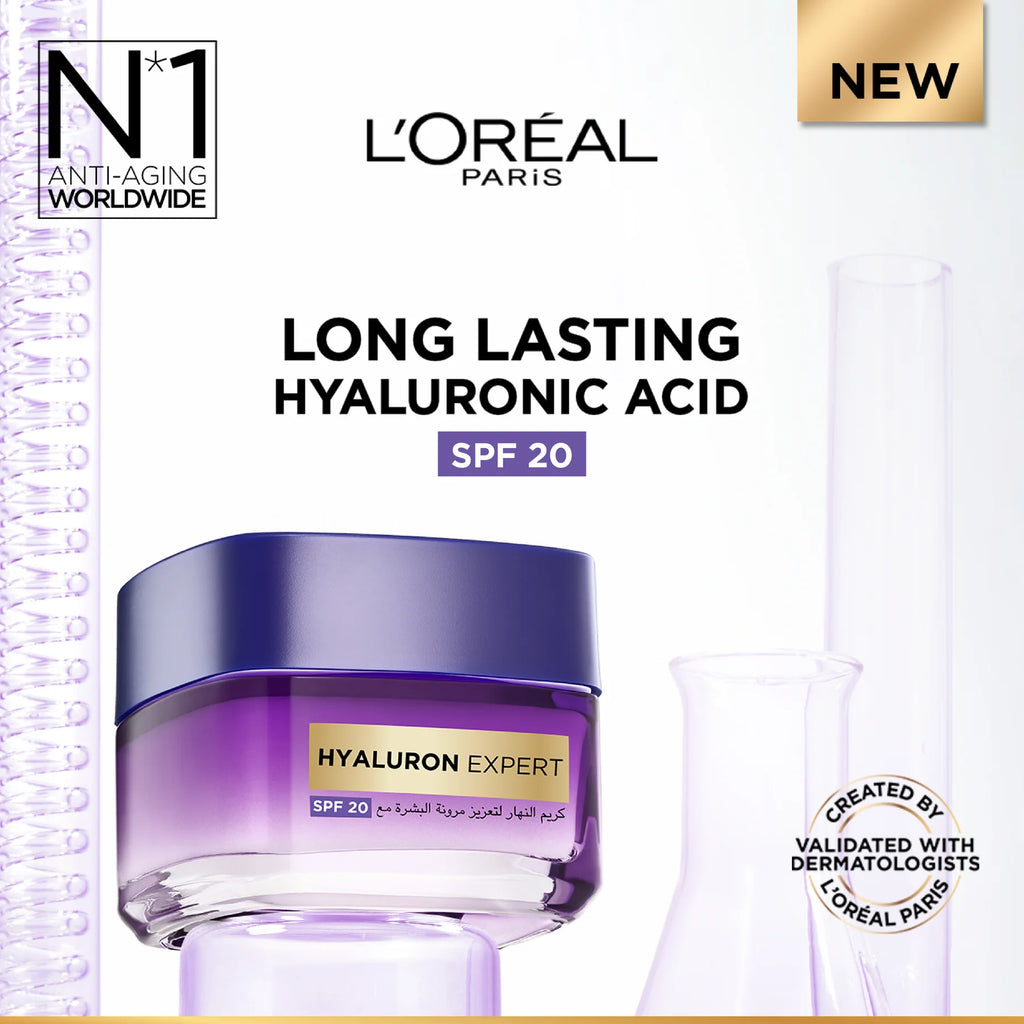 L’Oréal Paris, Hyaluron Expert, Replumping and Moisturizing Day Cream