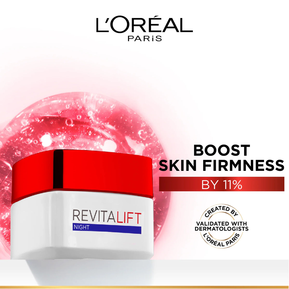 L’Oréal Paris, Revitalift Hydrating and Moisturizing Night Cream
