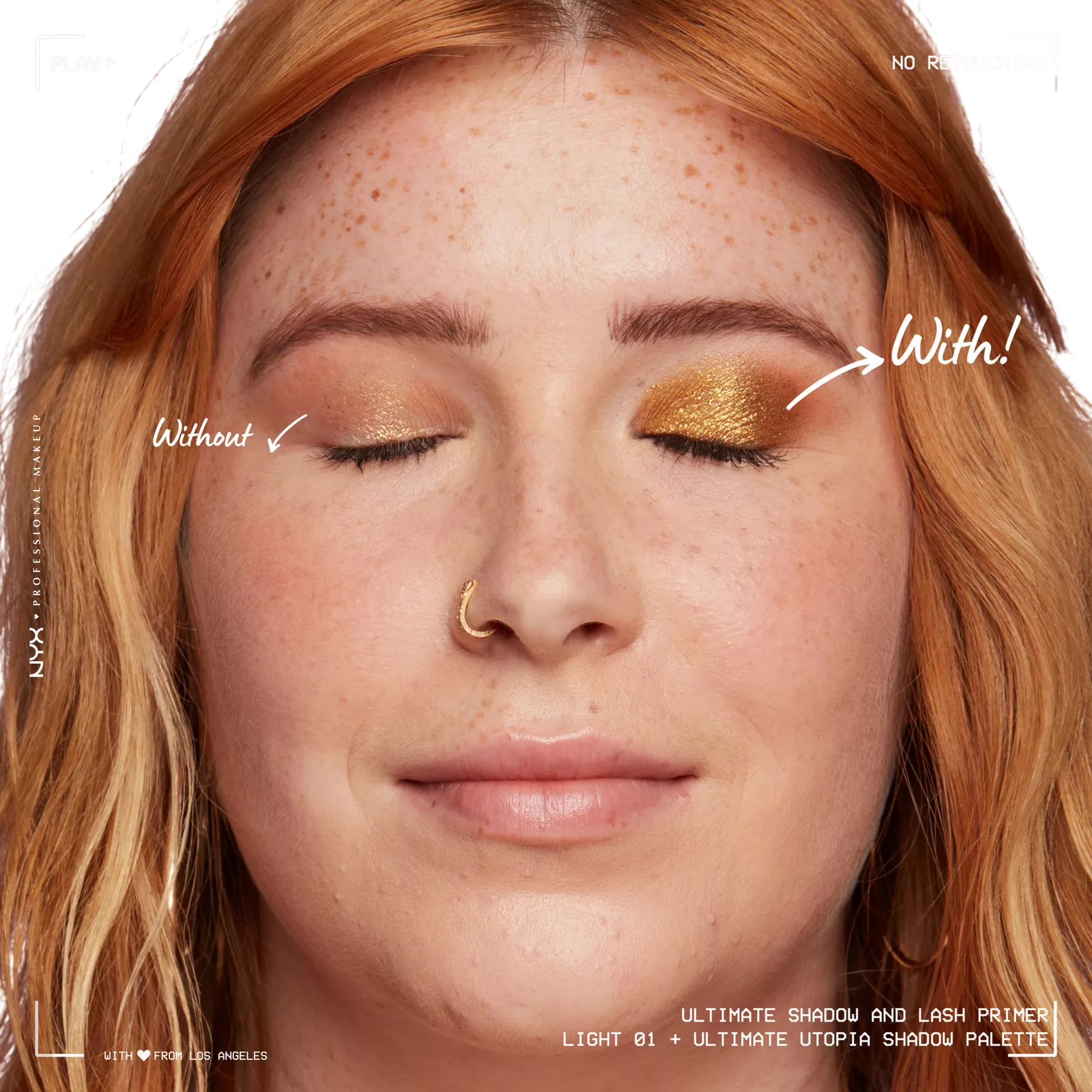 NYX Ultimate Shadow & Liner Primer, Light