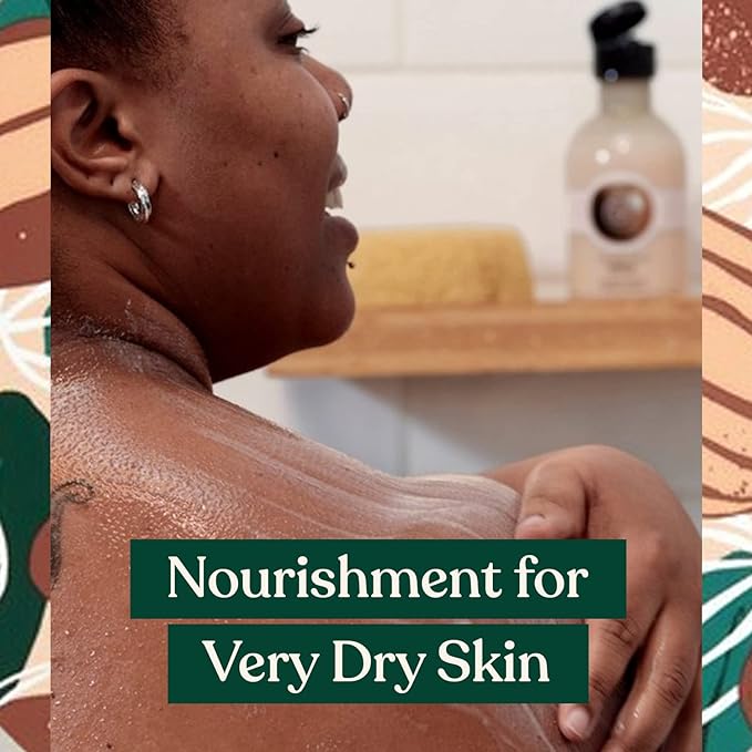 The Body Shop Nutty & Nourishing Shea Treats Gift Set – Hydrating & Moisturizing Skincare Treats for Very Dry Skin – 2 Items