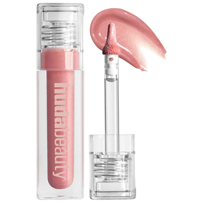 HUDA BEAUTY Faux Filler Shine Lip Gloss