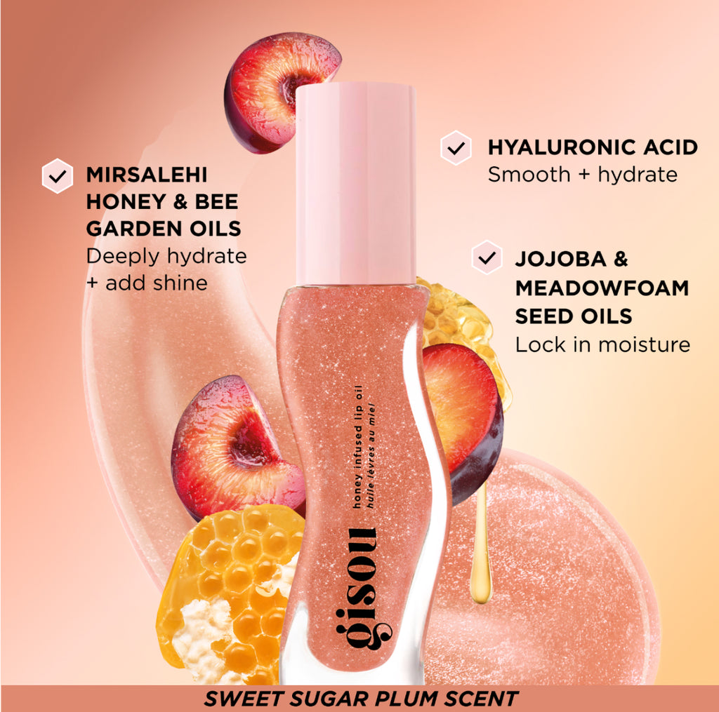 GISOU Honey Infused Hydrating Lip Oil