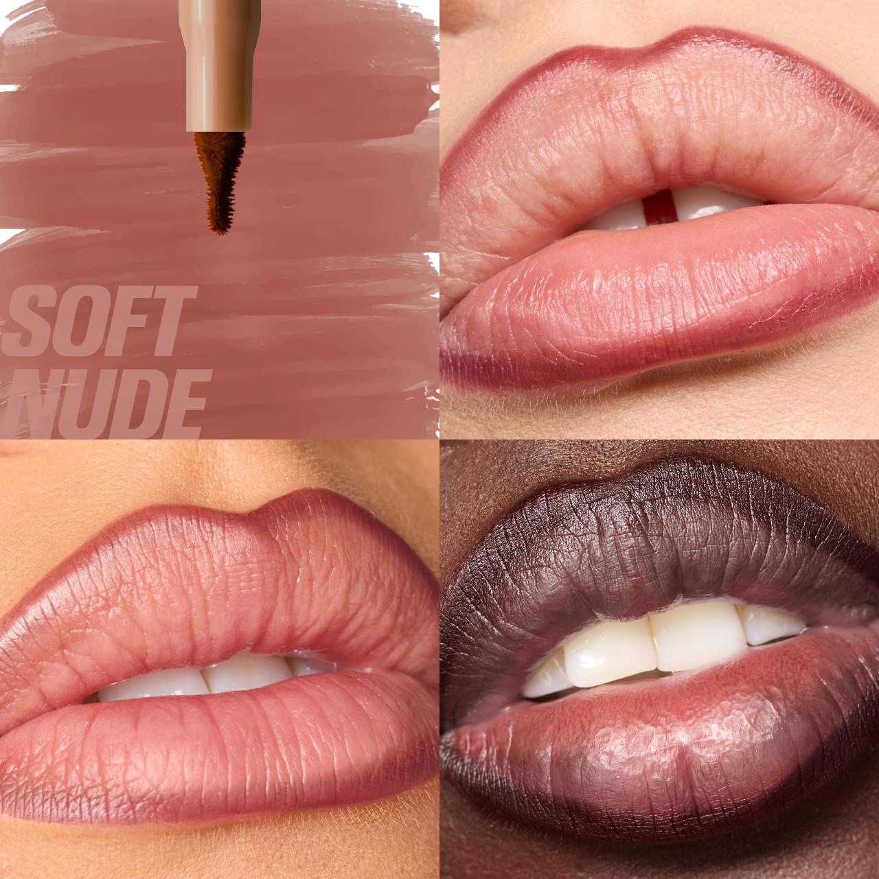 HUDA BEAUTY LIP CONTOUR LIP STAIN FOR 12-HOUR WEAR