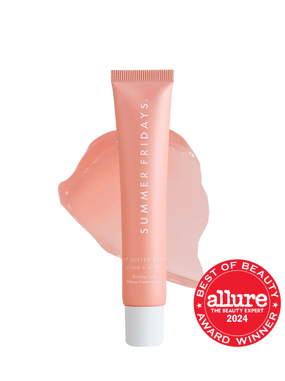 SUMMER FRIDAYS Lip Butter Balm for hydration & shine
 - Birthday Cake Limited edition