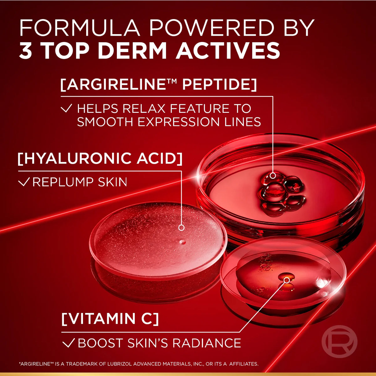 L’Oréal Paris Revitalift Triple Power Age-Correcting™ Serum with Tri-peptides, Hyaluronic Acid, and Vitamin C