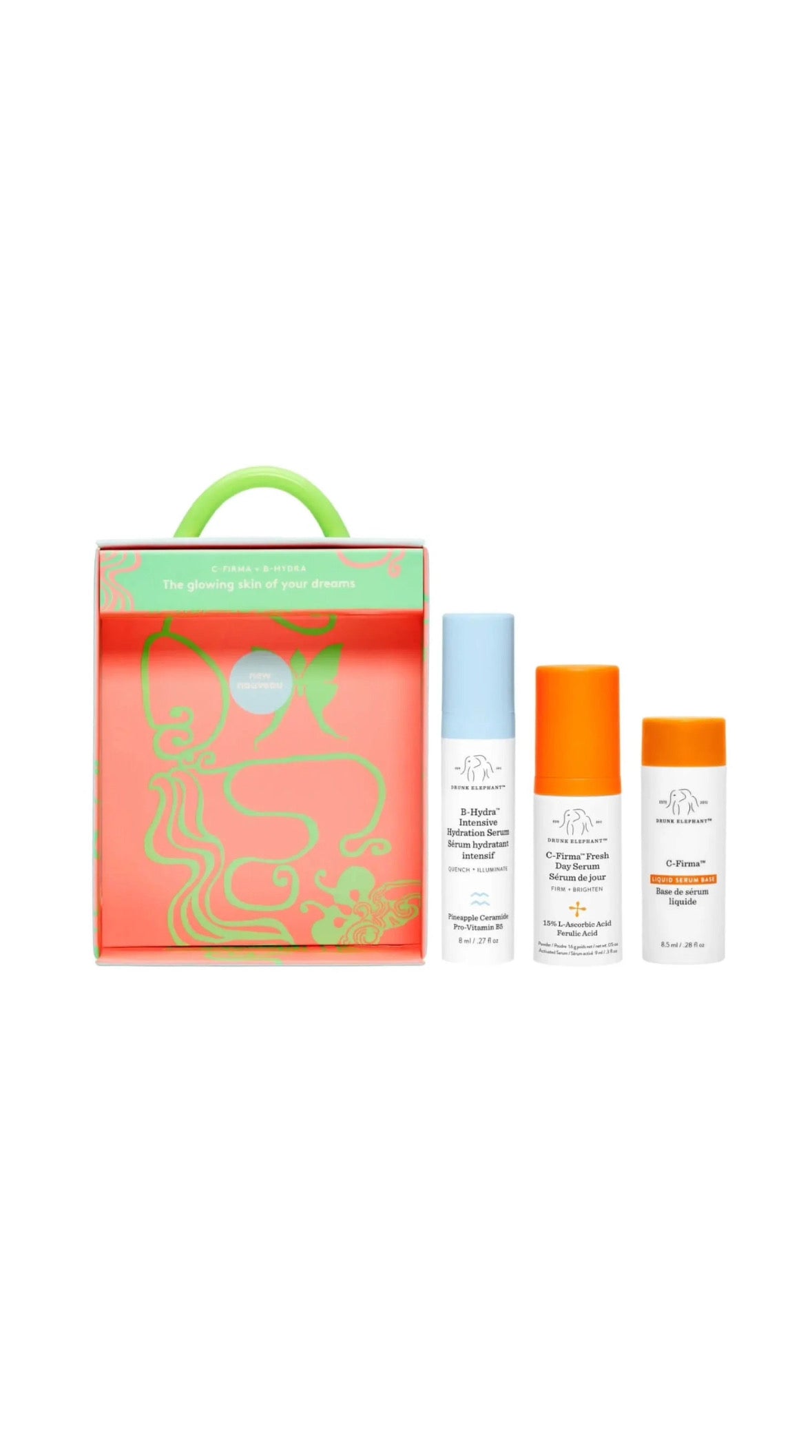 DRUNK ELEPHANT Day Dream Vitamin C + Hydration serum duo 2.0