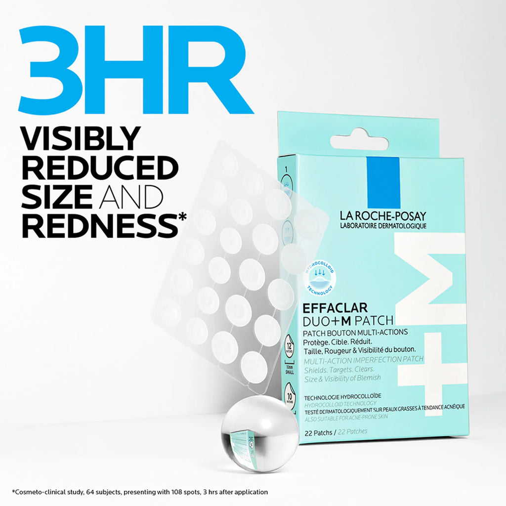 LRP Effaclar Duo+M 3H Spot Patches for Acne Prone Skin