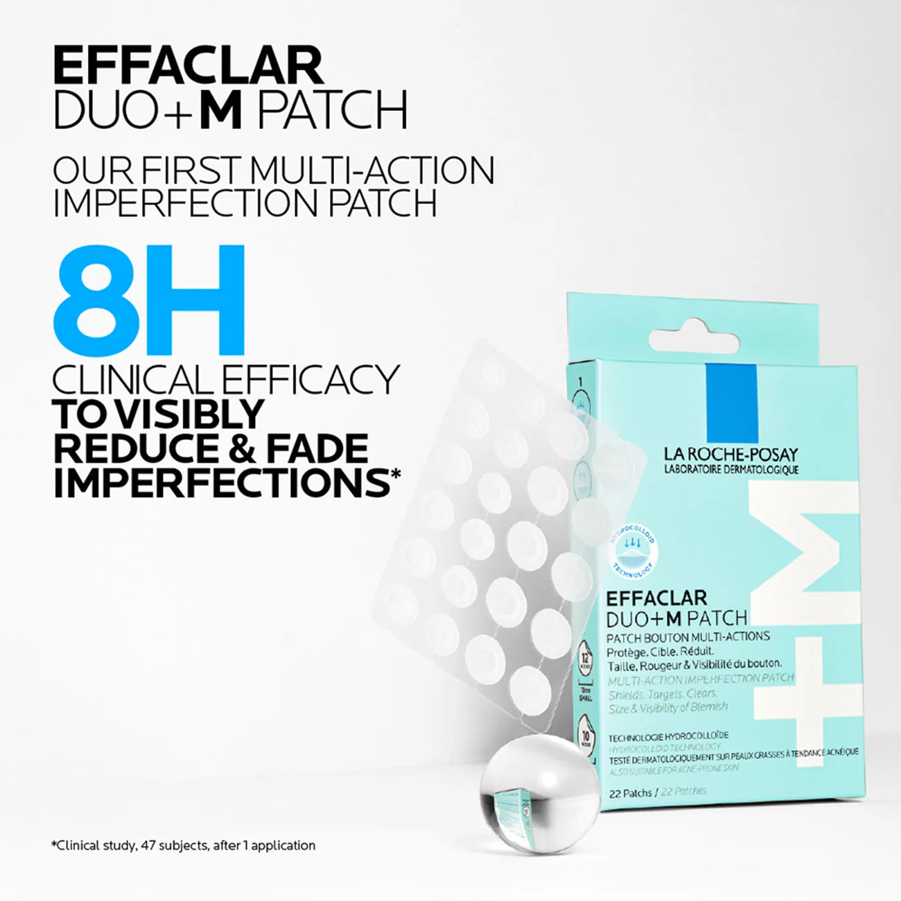 LRP Effaclar Duo+M 3H Spot Patches for Acne Prone Skin