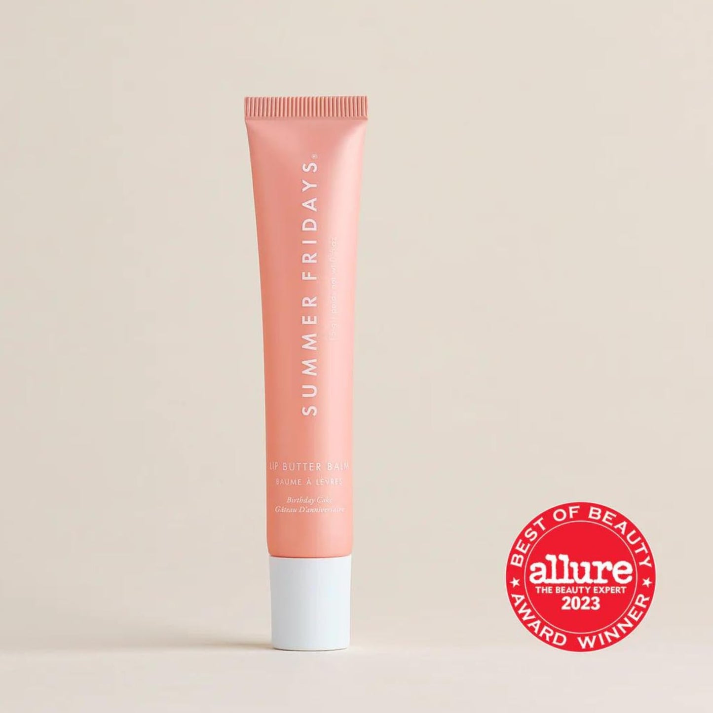SUMMER FRIDAYS Lip Butter Balm for hydration & shine
 - Birthday Cake Limited edition