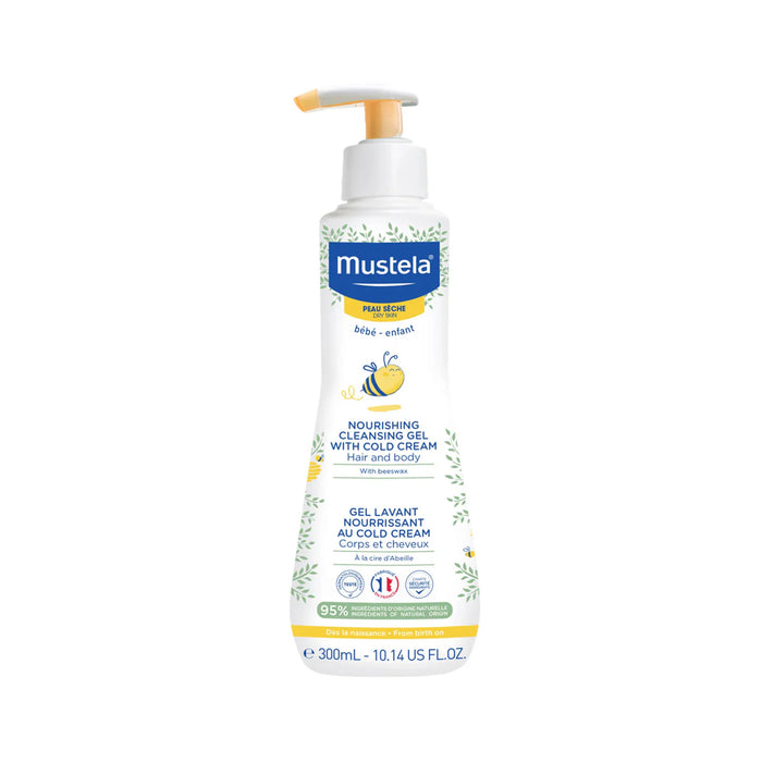 MUSTELA Baby & Child Nourishing Cleansing Gel with Cold Cream - Hair and Body