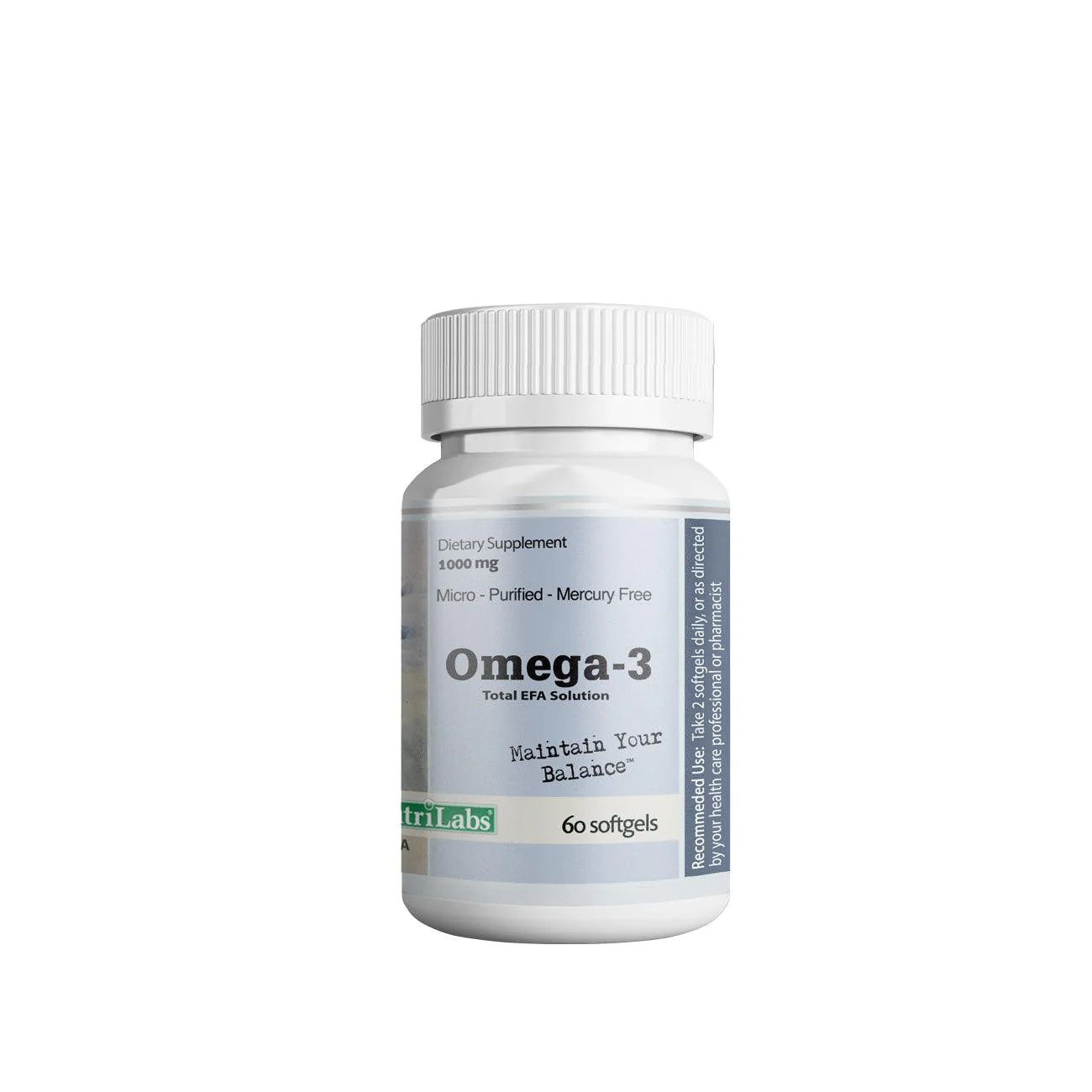 NUTRILAB OMEGA-3 60 softgels