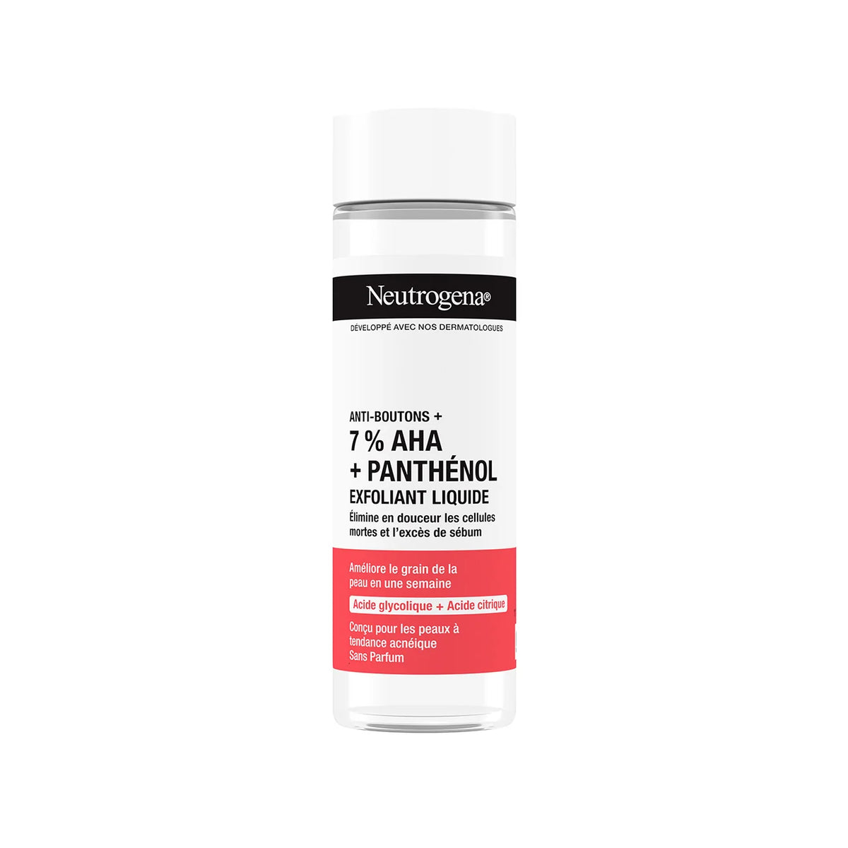NEUTROGENA Spot Control+ Liquid Exfoliant 7% AHA + Panthenol, 5% Glycolic Acid and 2% Citric Acid