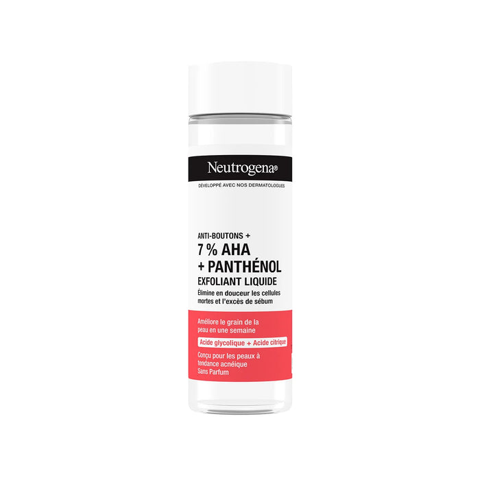 NEUTROGENA Spot Control+ Liquid Exfoliant 7% AHA + Panthenol, 5% Glycolic Acid and 2% Citric Acid