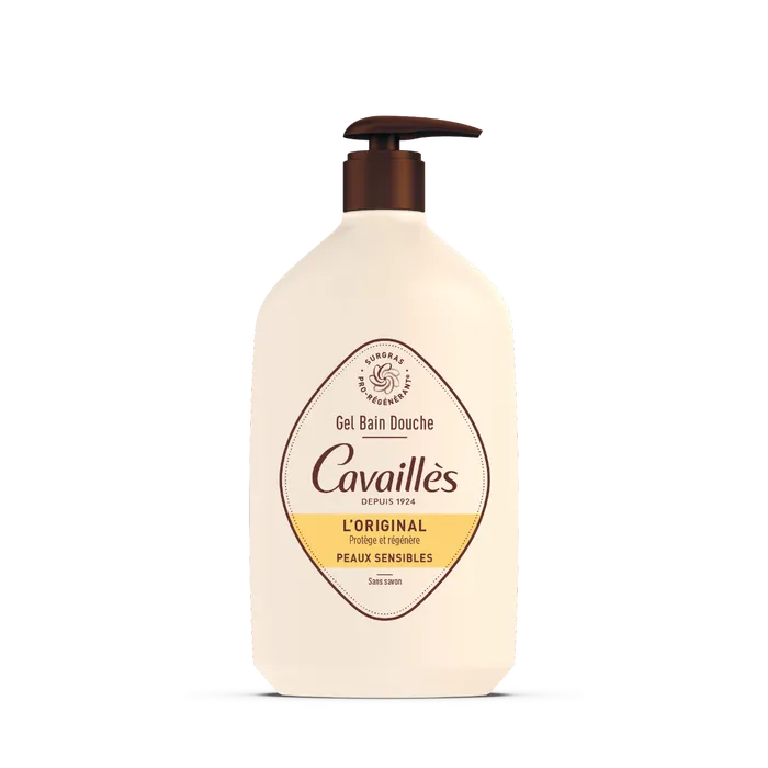 Rogé Cavaillès Gel Bain Douche Peaux Sensibles sans savon + BAG box