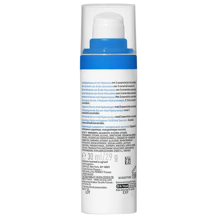 CERAVE Hydrating Hyaluronic Acid Serum for Dry Skin 30ml
