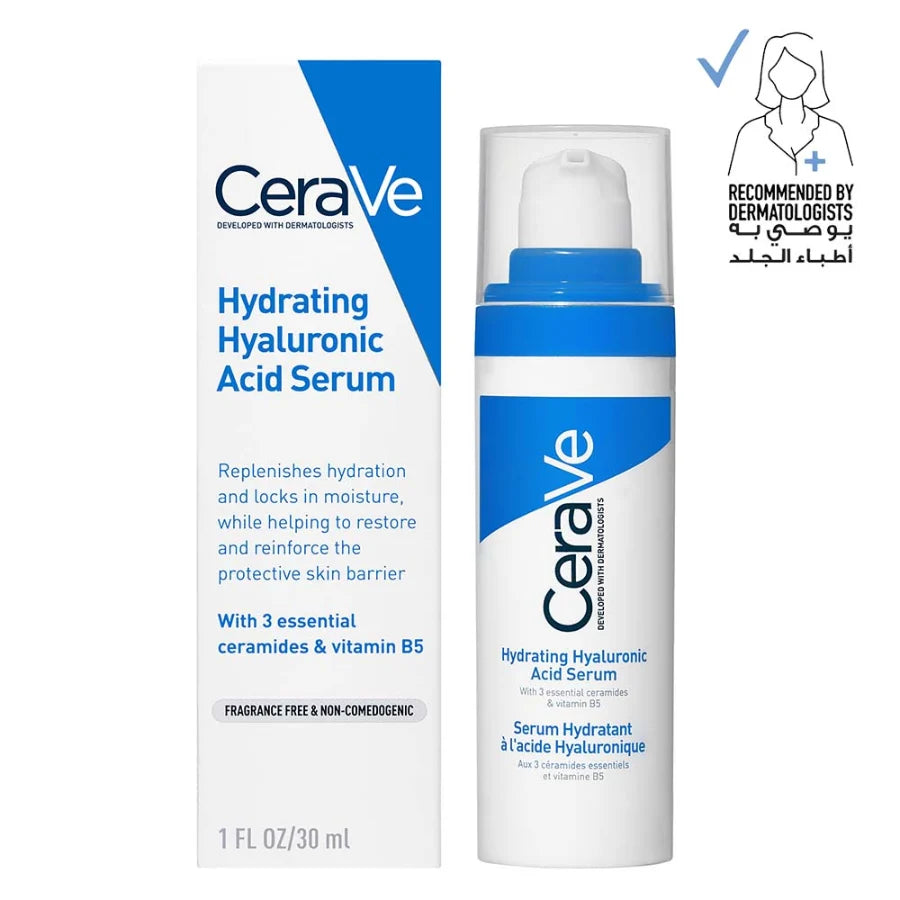 CERAVE Hydrating Hyaluronic Acid Serum for Dry Skin 30ml