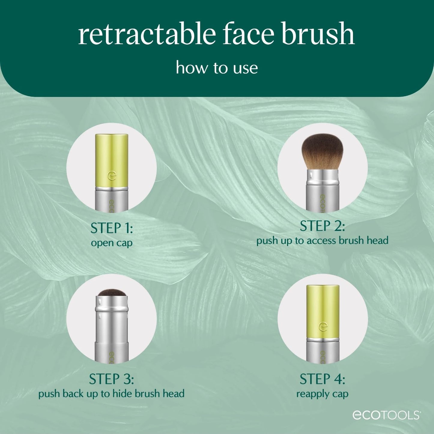 ECOTOOLS RETRACTABLE FACE BRUSH