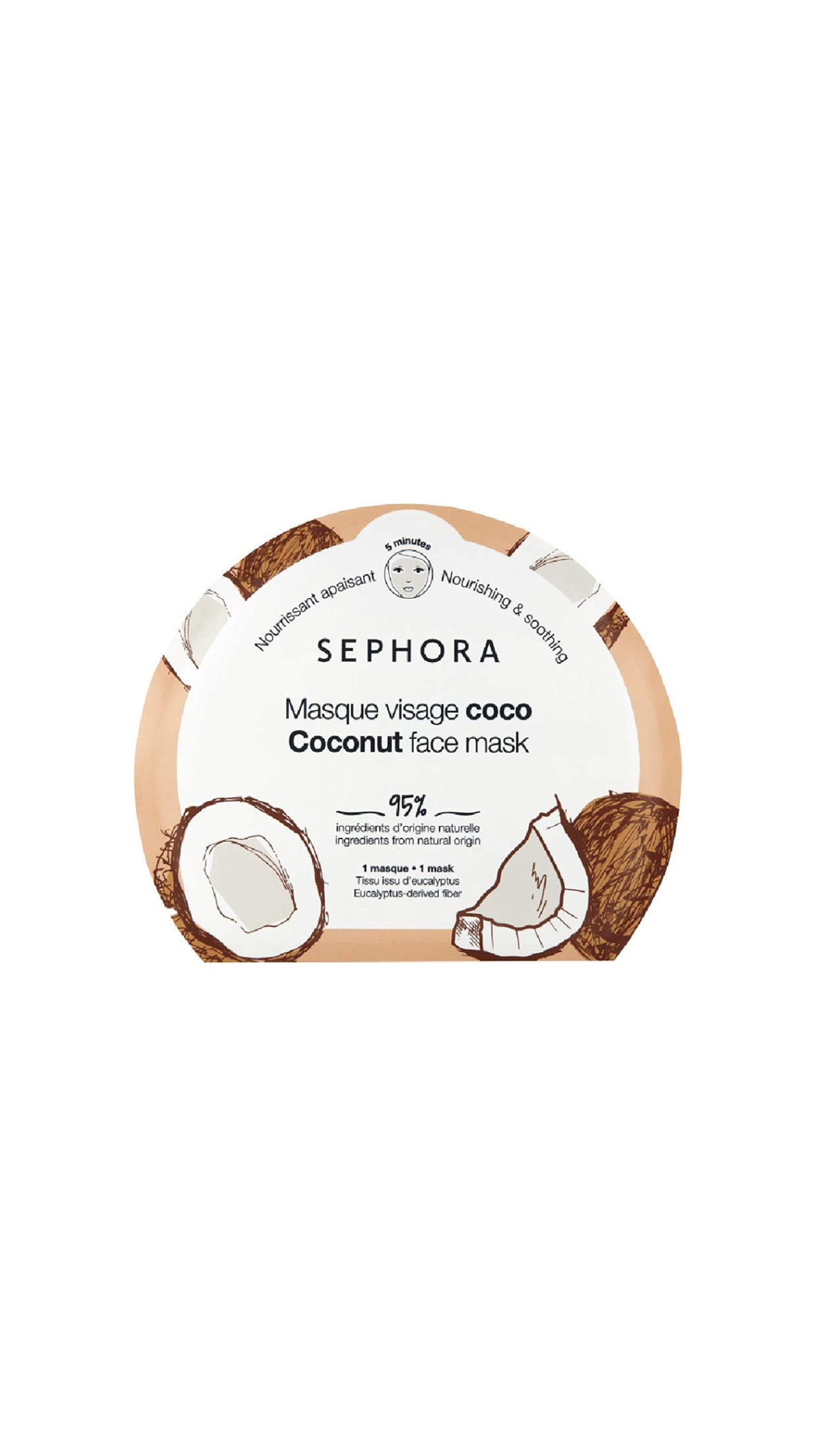 SEPHORA CLEAN FACE MASK COCONUT