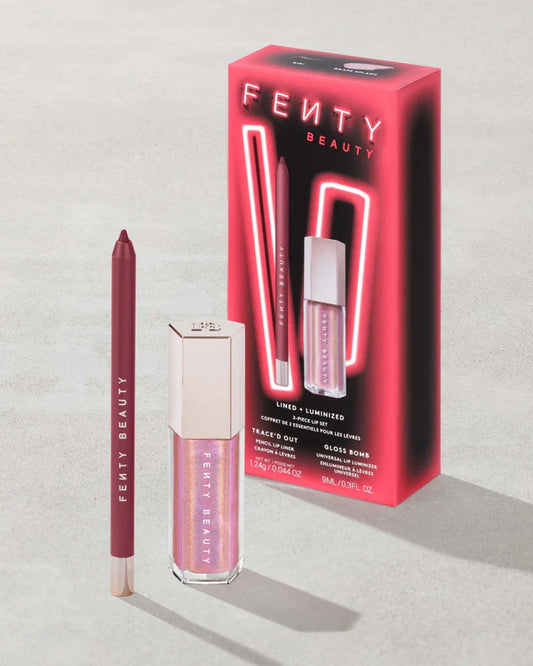 Fenty Beauty Lined + Luminized 2-Piece Lip Set