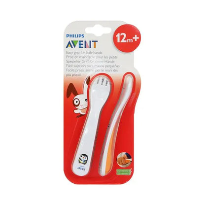 Avent cutlery easy grip 12m+