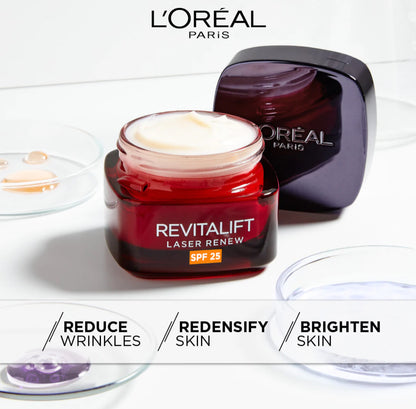 LOREAL Revitalift Laser DAY x3 Anti Aging Cream + SPF25 50ML