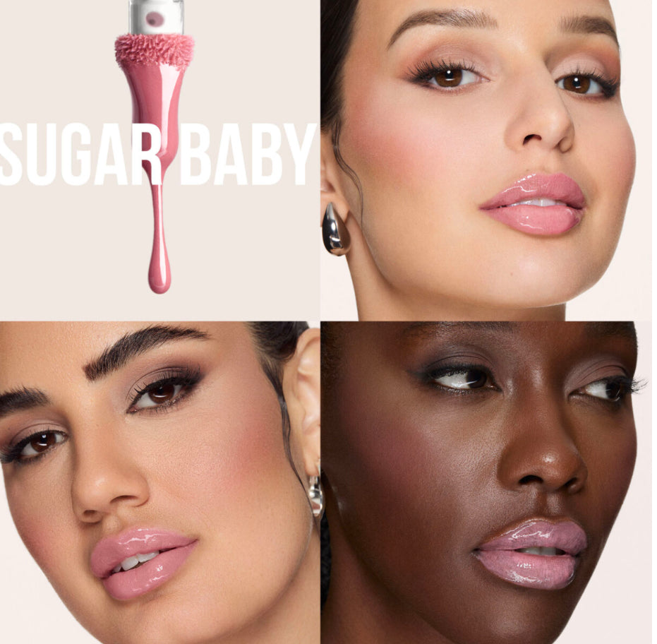 HUDA BEAUTY Faux Filler Shine Lip Gloss