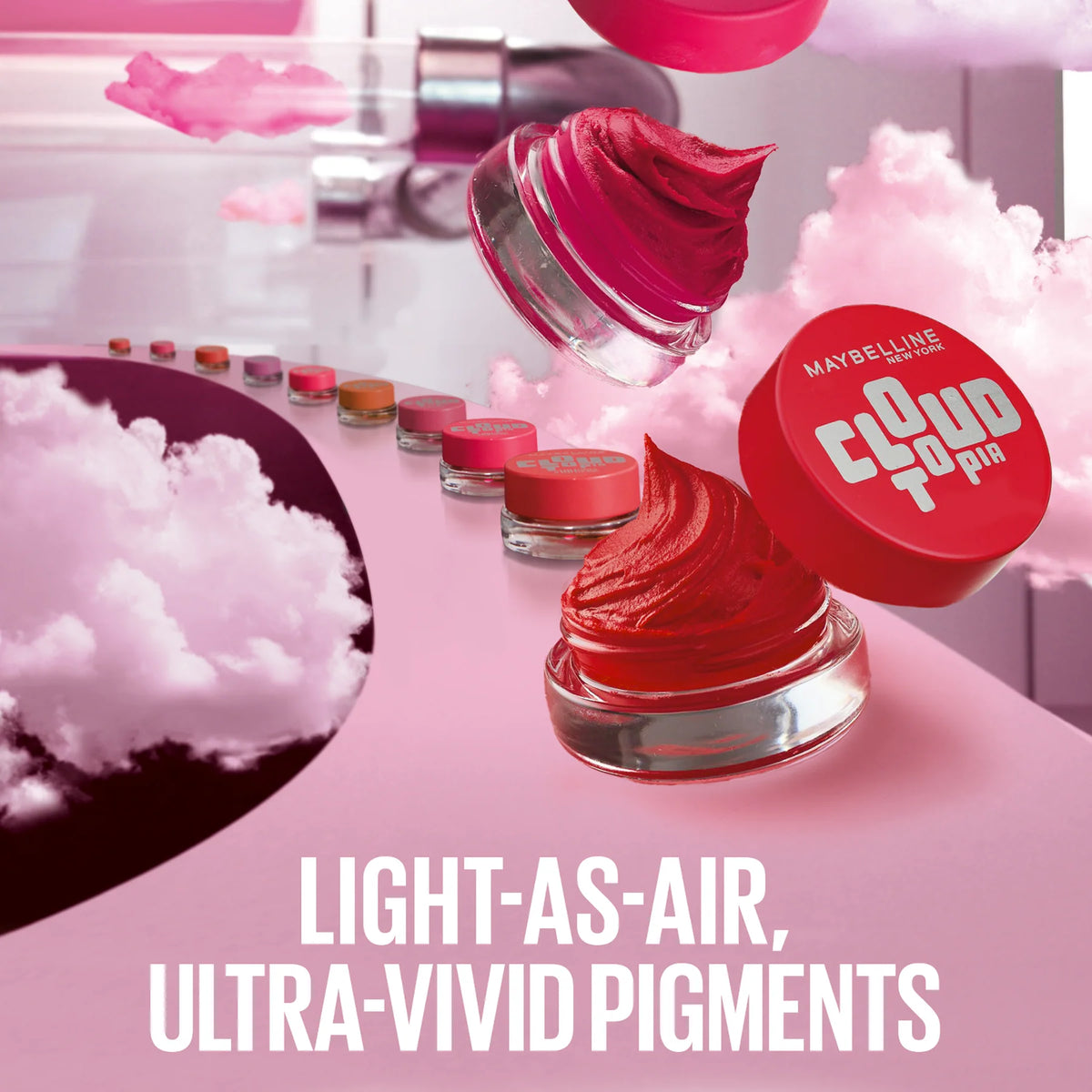 Maybelline Cloudtopia Blush for Cheeks and Lip Mousse, Ultra-Vivid, Pigmented Formula for Up to 14HR of Blush and Lip Makeup Color
