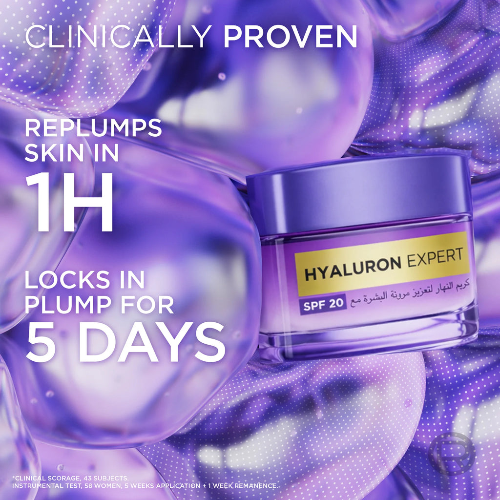 L’Oréal Paris, Hyaluron Expert, Replumping and Moisturizing Day Cream