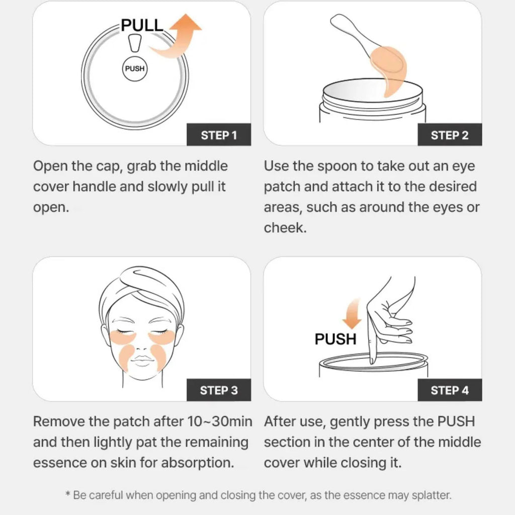 COSRX 5 PDRN Collagen Vitalizing Hydrogel Eye Patch